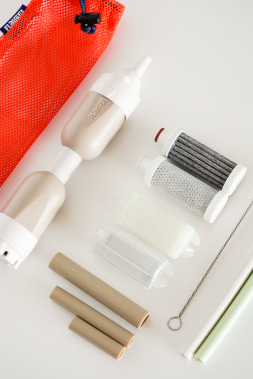 Kickstarter Starter Kit |  Filter + Flavor Straw